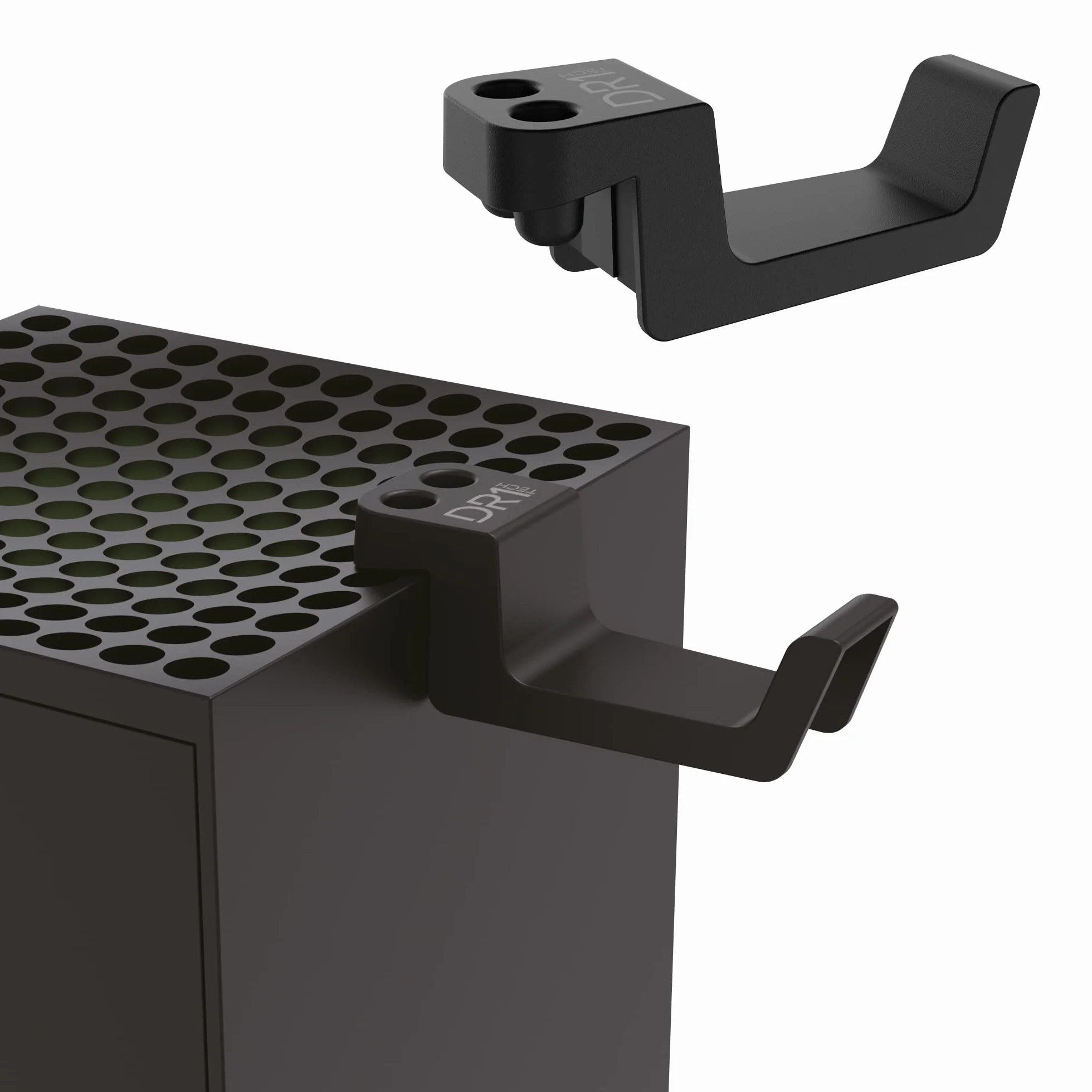 DR1TECH GameHookX+ Uchwyt Słuchawkowy do gier XBOX Series X - DESIGN SAVE YOUR SPACE Stojak Odporny na zadrapania Ultra Odporny - Akcesoria do XBOX