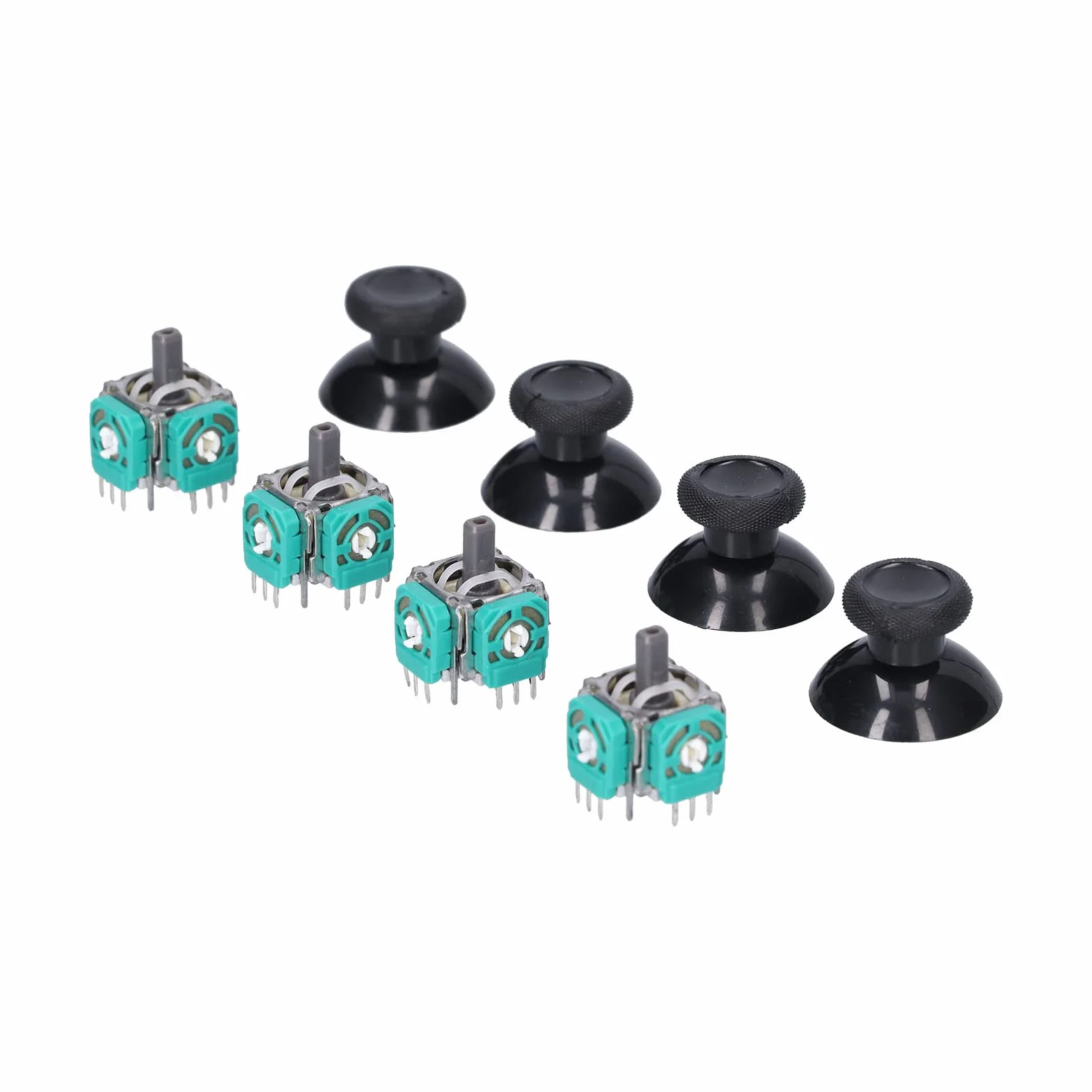 QM21070941 Zestaw Joysticka Analogowego do Kontrolera do One, Zamienne Części Naprawcze Moduł Czujnika 3D Drążka Kciuka z Zestawem Narzędzi do śrubokrętów do Konsoli One/S/X