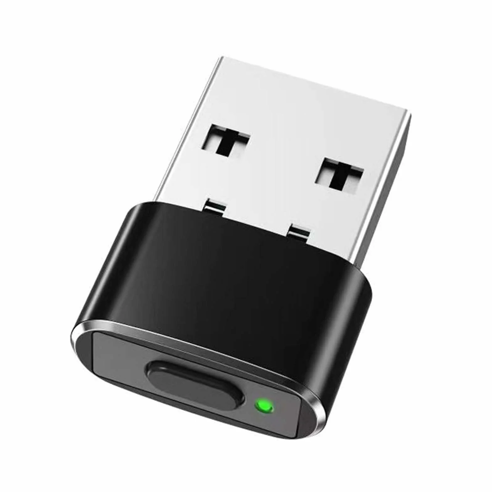 Metalowy Jiggler Mysz USB, Automatyczny Wiggler, Mysz Jiggler, Niewykrywalna mysz Jiggler, Port USB Shaker do komputera, symulowany ruch do zapobiegania zasypianiu laptopa