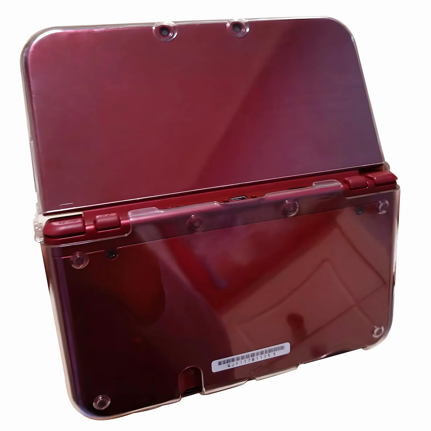 OSTENT Ochronne przezroczyste kryształowe twarde etui na konsolę Nintendo New 3DSLL/XL