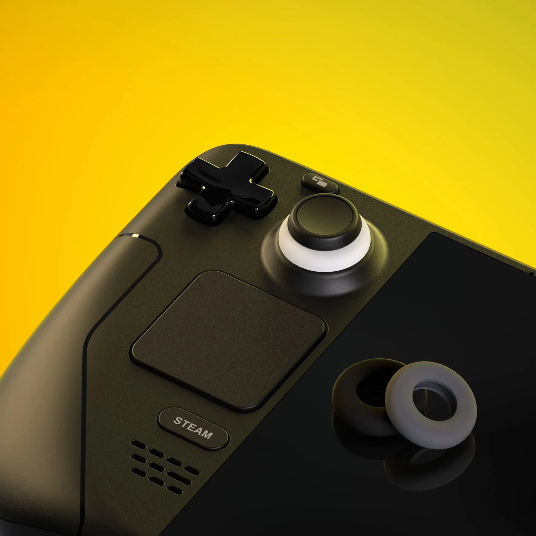 PlayVital 3 par Precision Rings do ps5/ps4 BuffeRings Silikonowe Pierścienie Assist Amortyzatory Thumbsticka do Xbox Series/One X S,do Xbox 360,do Switch Pro,do Steam Deck