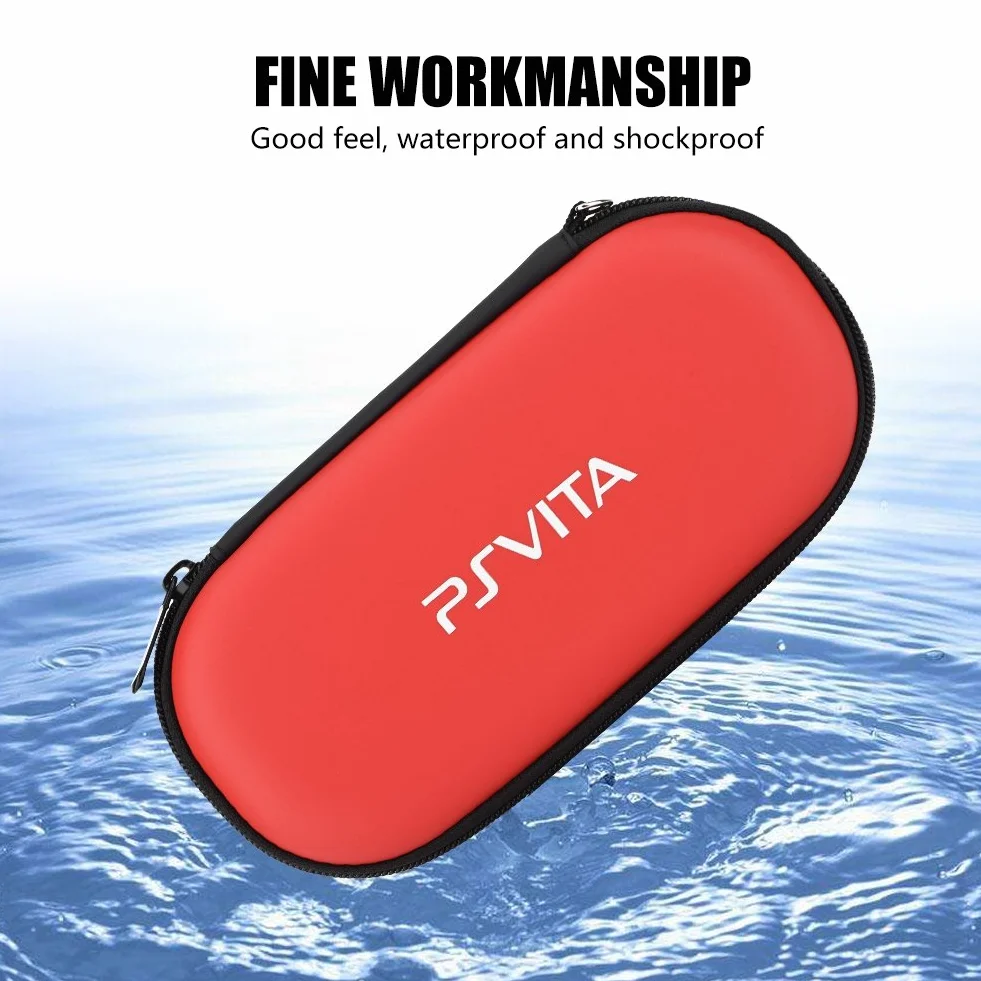 Fosa Wodoodporna Torba Ochronna Torba Podróżna Pudełko do Przechowywania Sony PS Vita/akcesoria Słuchawkowe