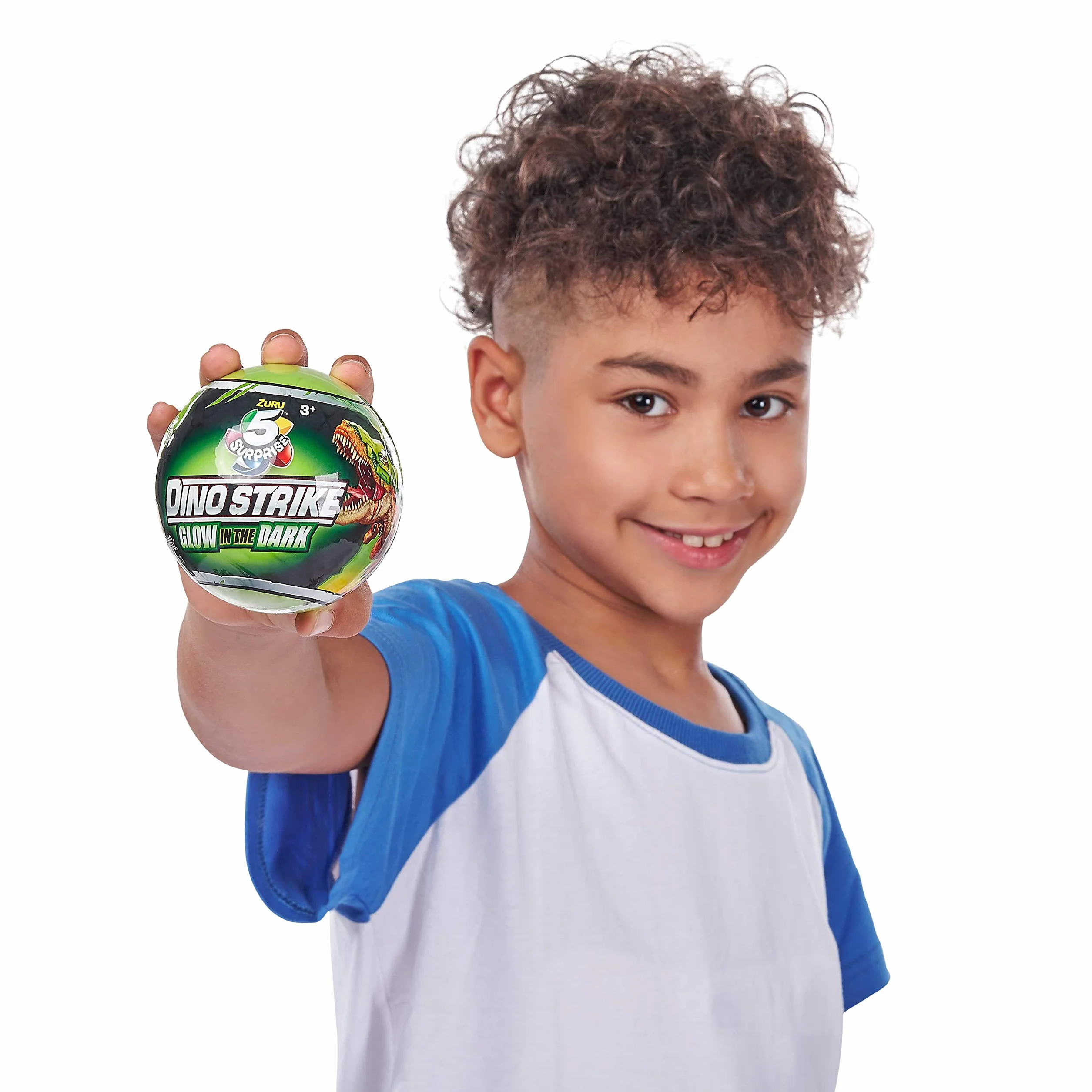 5 Surprise Dino Strike Glow in the Dark dinozaur kapsułki niespodzianka 2 sztuki od ZURU