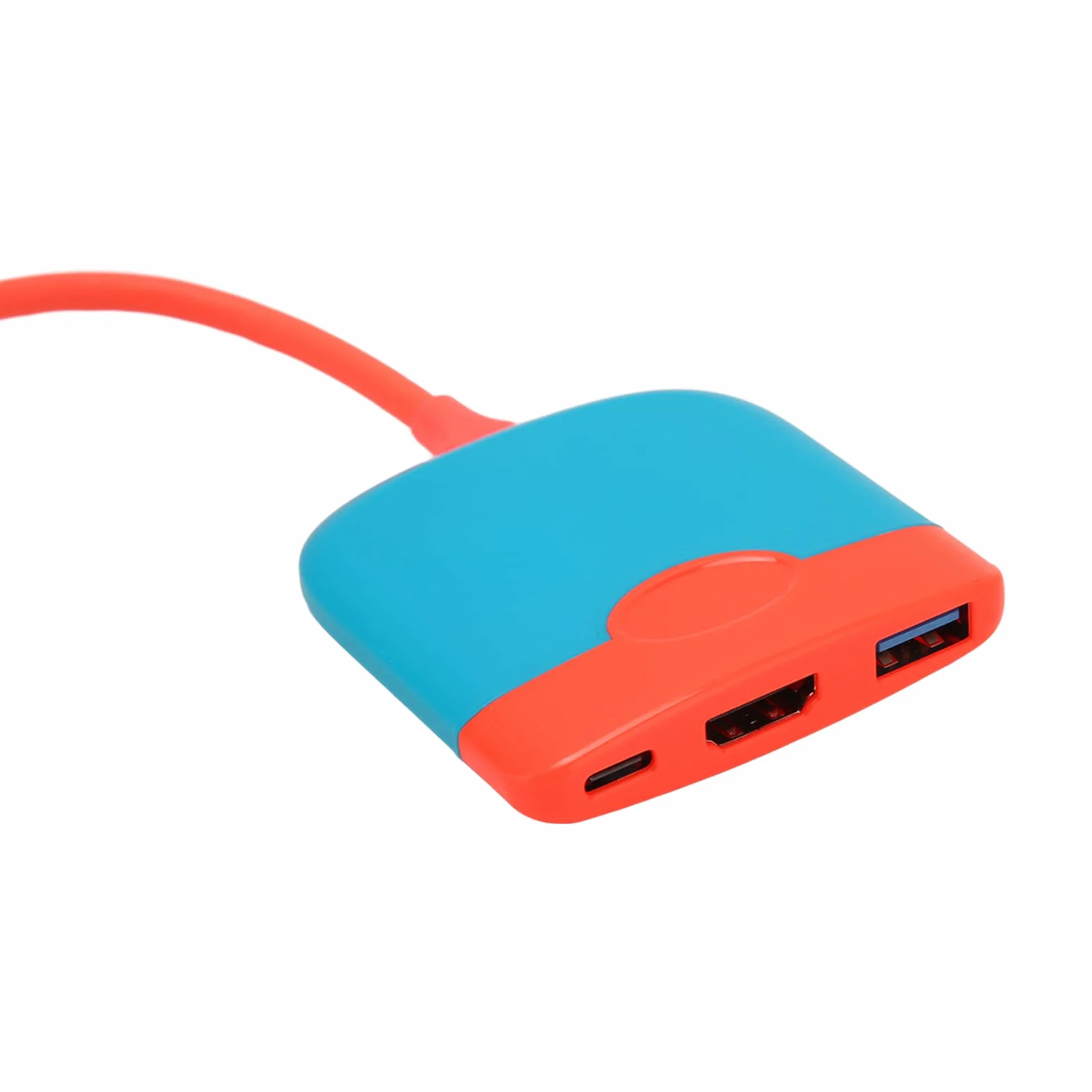 Przenośna Stacja Dokująca z Interfejsem Multimedialnym 4K HD do Przełącznika, Stacja Dokująca 3 w 1 USB3.0 PD z Szybkim ładowaniem, Lekka dla Graczy i Entuzjastów Filmów
