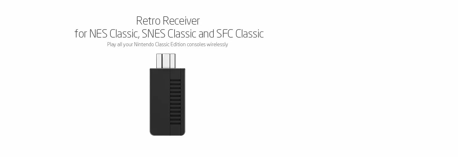8Bitdo Retro Receiver NES/Snes Mini - - Not Machine Specific