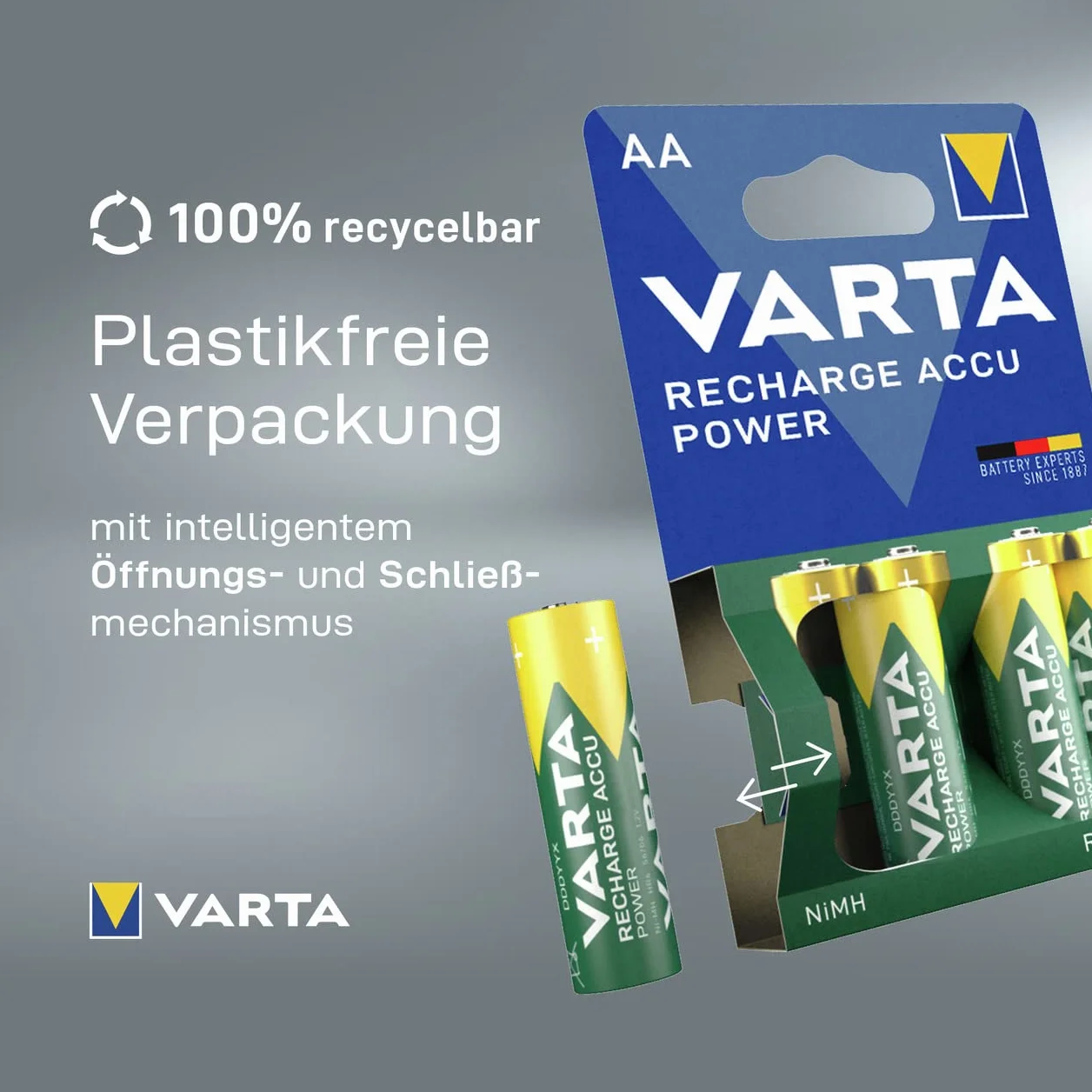 Varta Aa 2400Mah, 4Er Battery