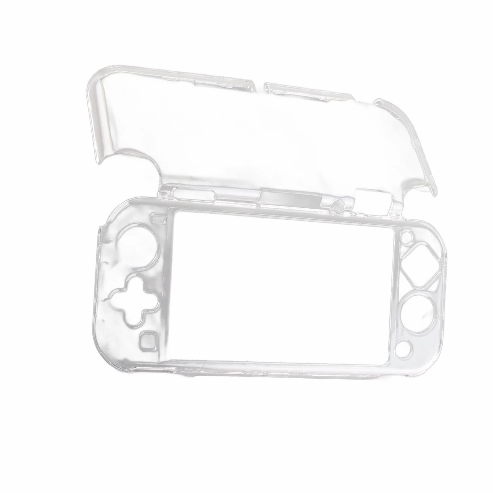 Lekki Przezroczysty futerał na konsolę do Gier, Powłoka Ochronna, Switch Lite na konsolę do Gier Nintendo Game Machine (przezroczyste kryształowe etui)
