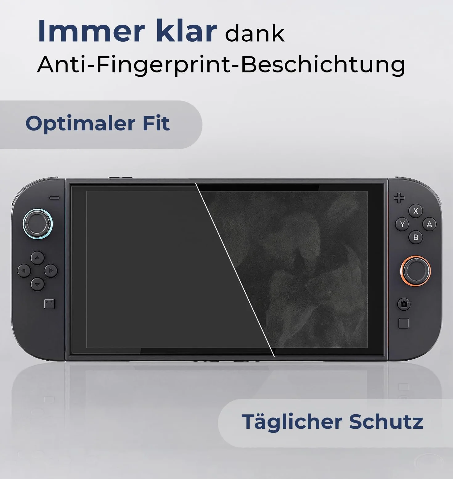 Neroku 2 szt. folia ze szkła pancernego do Nintendo Switch 2 [model 2025] I ultra przezroczysta folia ochronna Switch Nintendo 2 I grubość 0,33 mm I Nintendo Switch 2 akcesoria I szkło pancerne