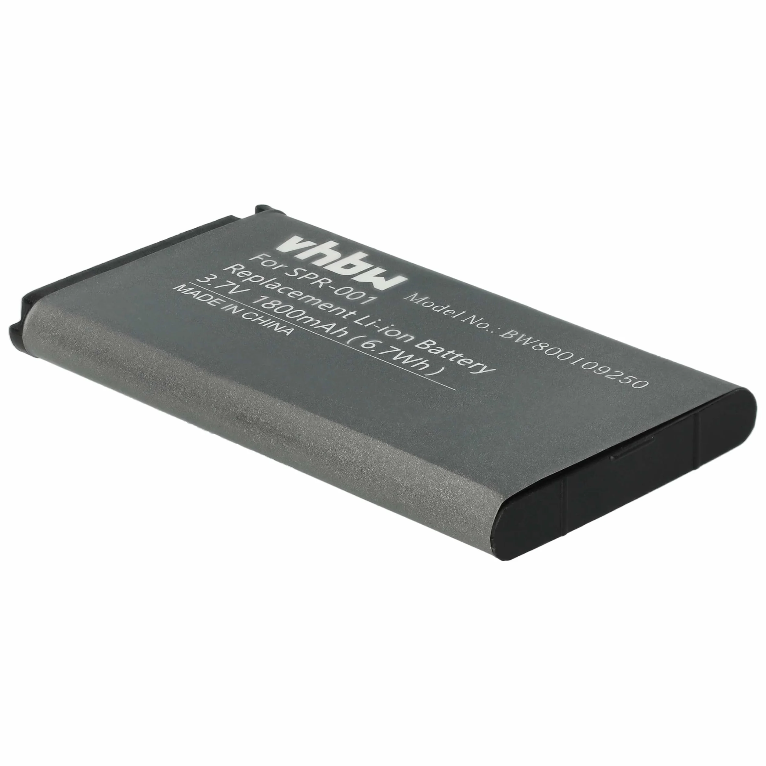 vhbw Bateria kompatybilna z Nintendo 3DS LL, 3DS XL, DS XL 2015, New 3DS XL zamiennik do Nintendo SPR-001, SPR-003, SPR-A-BPAA-CO konsoli do gier (1800 mAh, 3,7 V, litowo-jonowa)