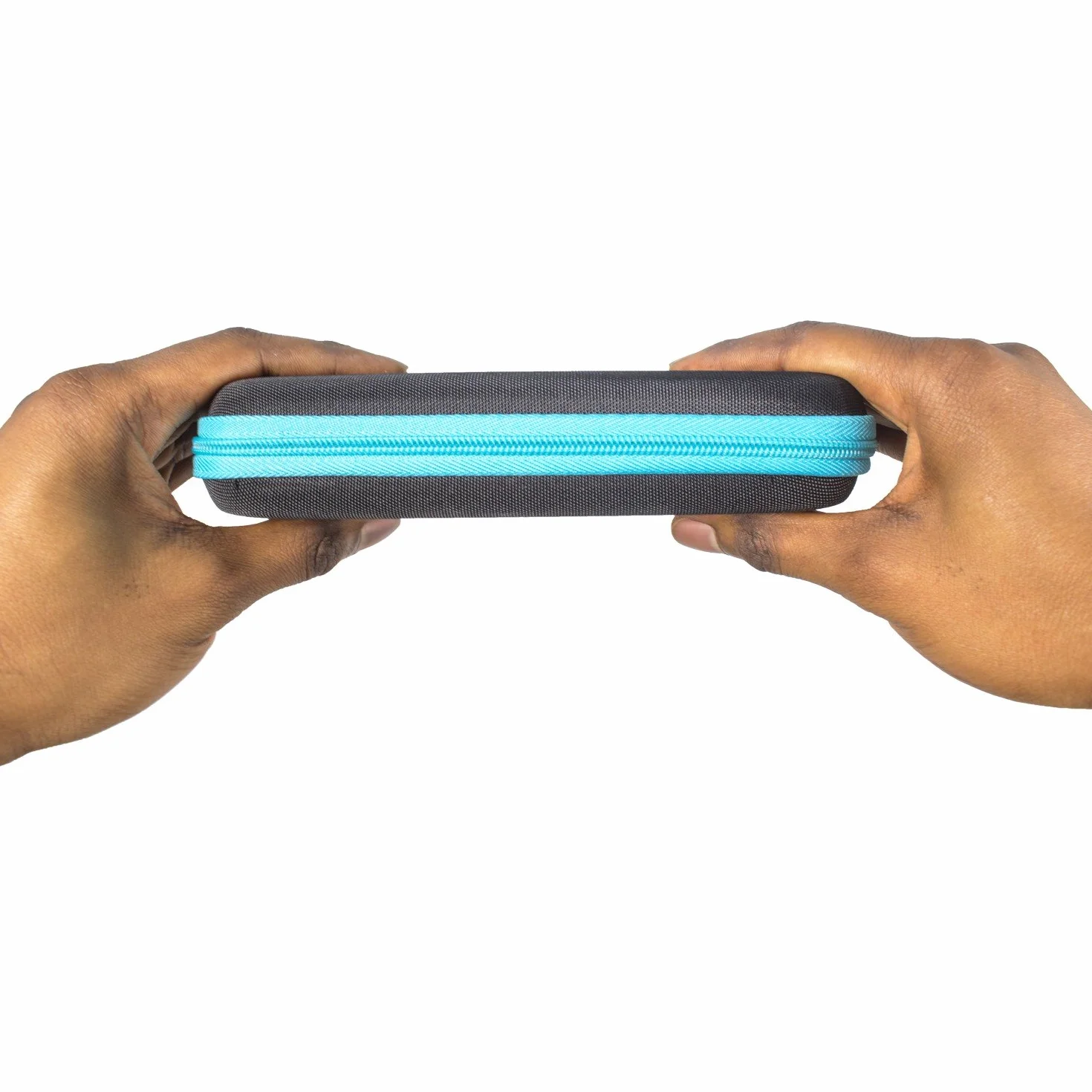 Orzly Etui 3DSXL, etui do nowego 3DS XL lub oryginalnego Nintendo 3DS XL - Ochronna twarda obudowa przenośna torba podróżna na konsole 3DS XL z przegródkami na gry i kieszenią na zamek błyskawiczny -