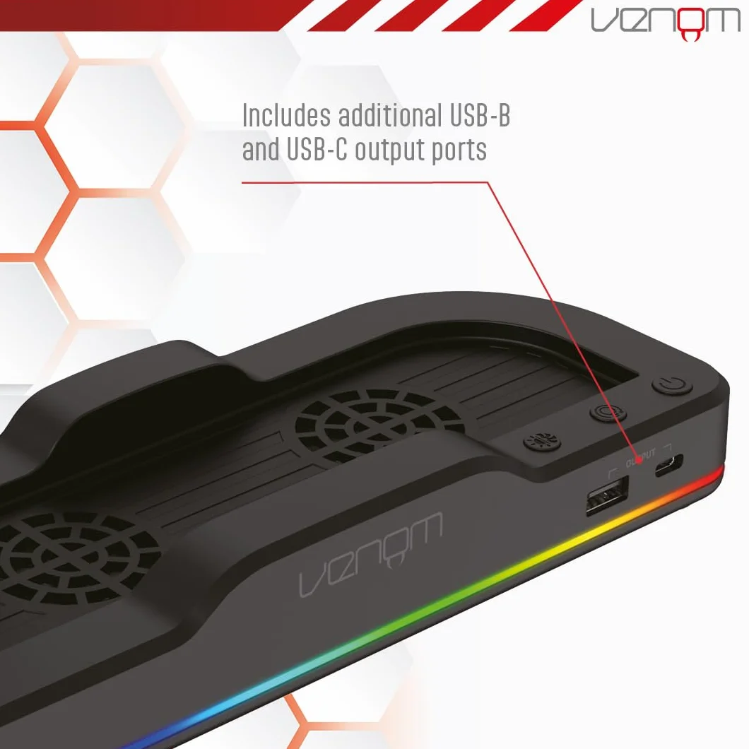 Venom Switch 2 LED Console Cooling Stand (Nintendo Switch 2) - Amazon Exclusive