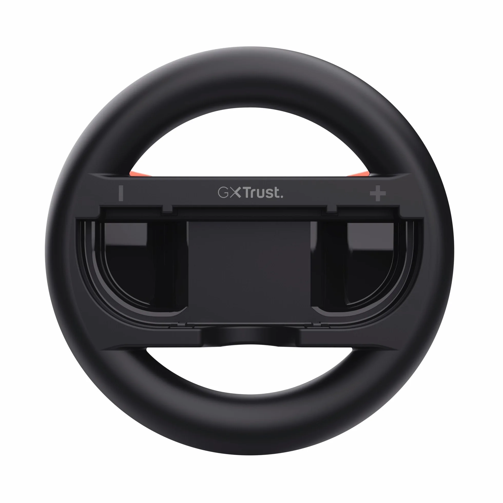GXTrust Joy-Con Kierownica do Nintendo Switch 2, 2-pak kół wyścigowych, akcesoria do przełączników 2 kontroler do gier wyścigowych Mario Kart World Wyścigowe, Koło wyścigowe, 2 sztuki, czarny