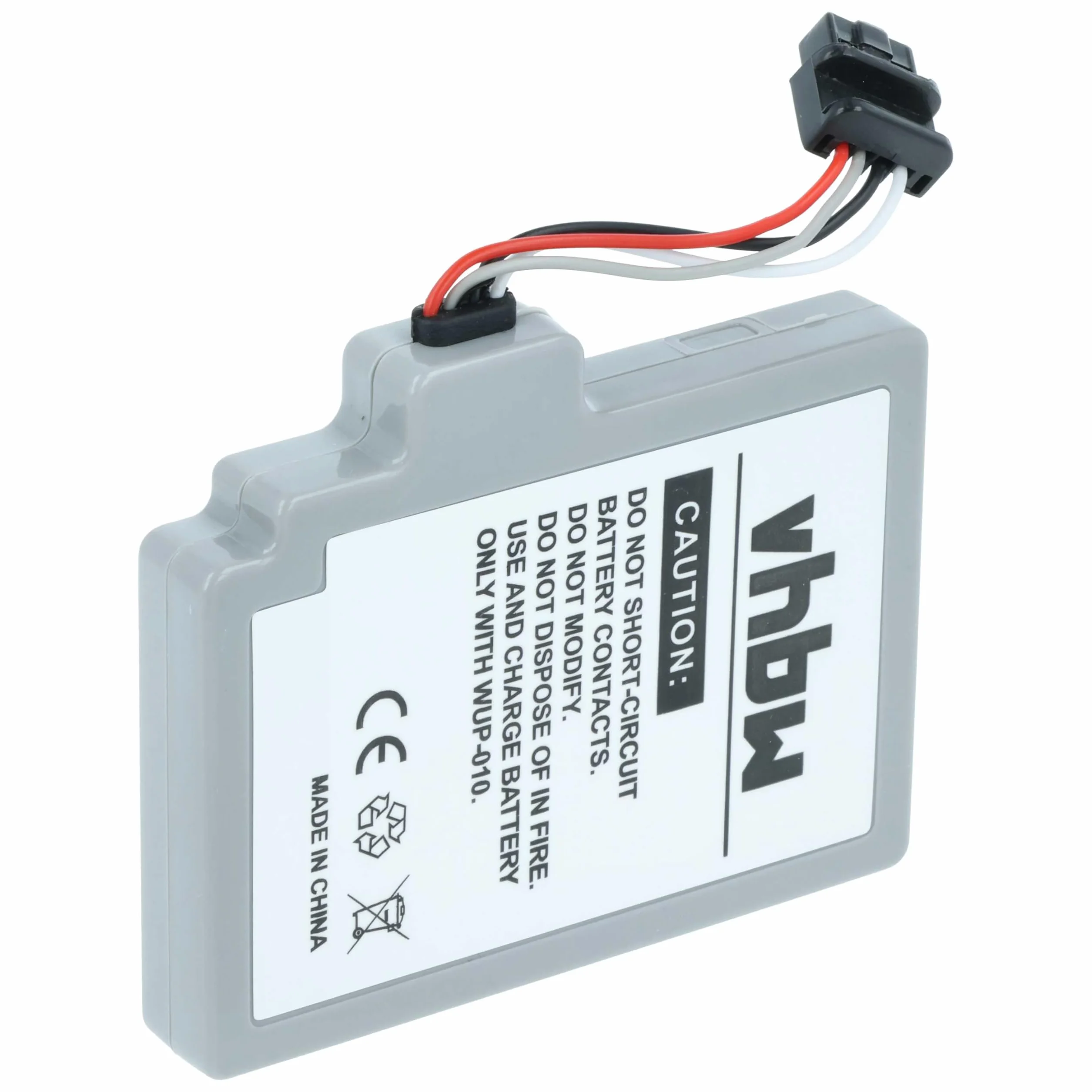 vhbw baterii kompatybilny z Nintendo Wii U Gamepad (WUP-010) konsola do gier (1500mAh, 3,7V, Li-Poly)