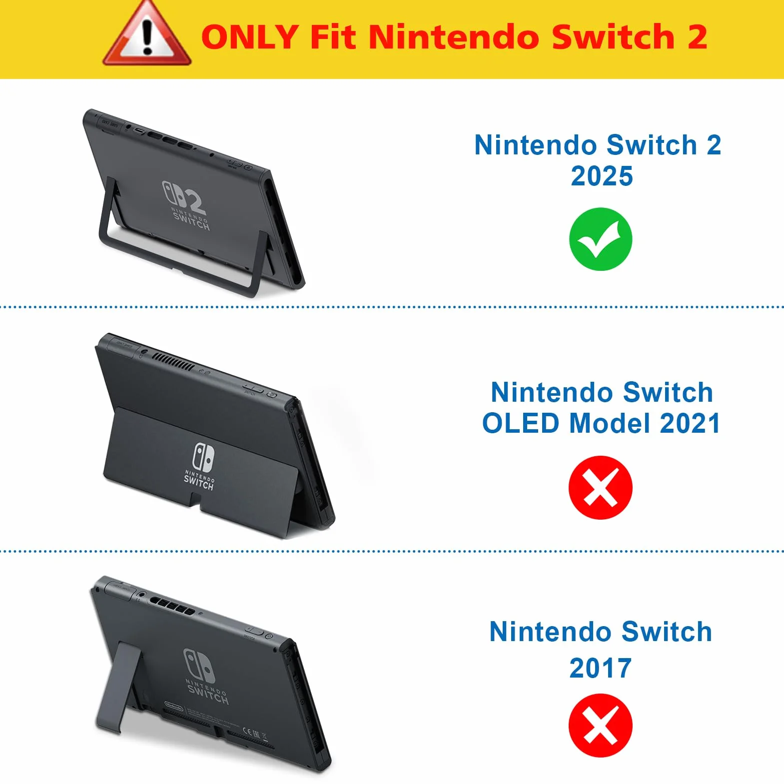 FINTIE 2 sztuki folii ochronnej do Nintendo Switch 2 (2025), przezroczysta HD twardość 9H, odporna na zarysowania, folia ochronna na wyświetlacz, folia ochronna na wyświetlacz, do Switch 2025 ekran