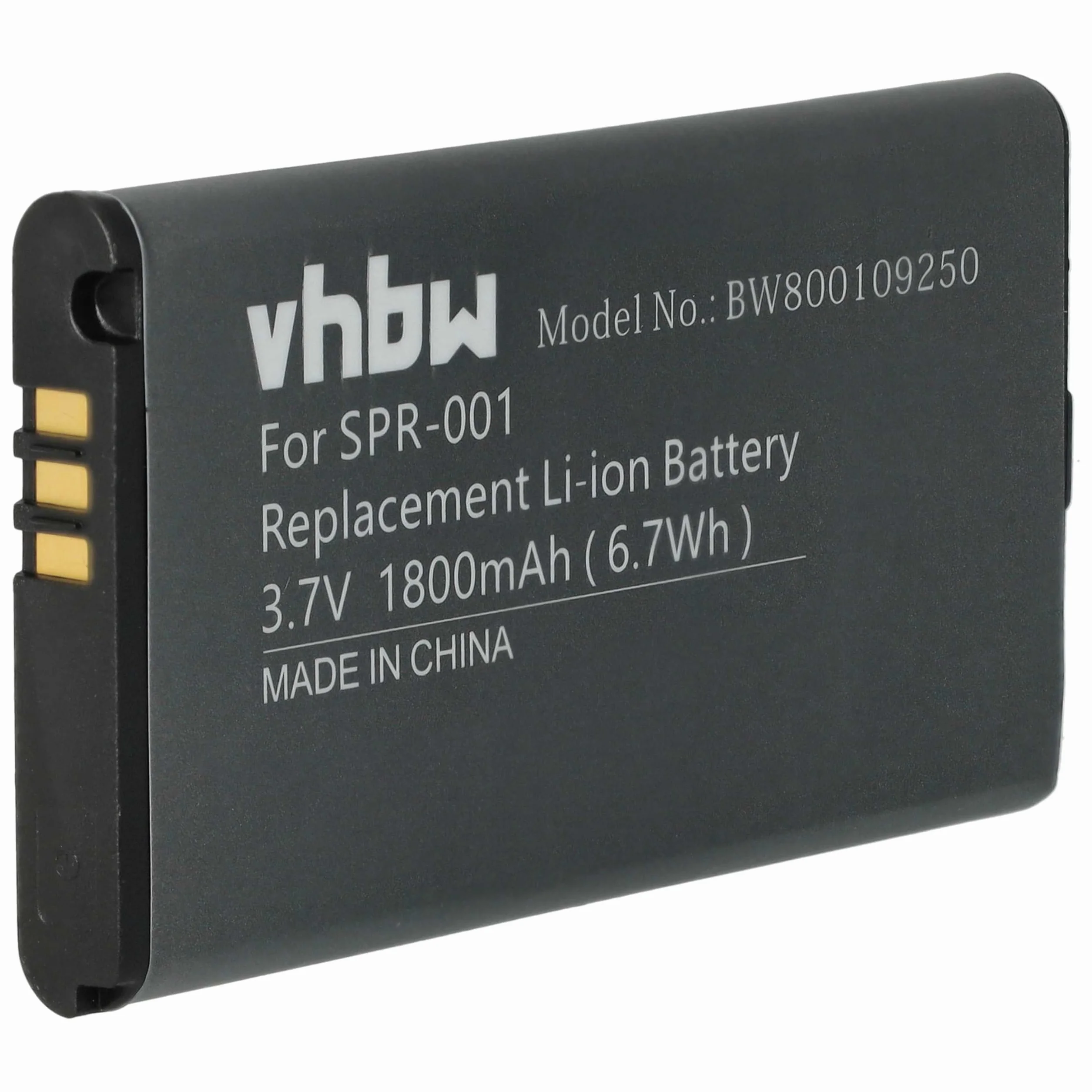 vhbw Bateria kompatybilna z Nintendo 3DS LL, 3DS XL, DS XL 2015, New 3DS XL zamiennik do Nintendo SPR-001, SPR-003, SPR-A-BPAA-CO konsoli do gier (1800 mAh, 3,7 V, litowo-jonowa)