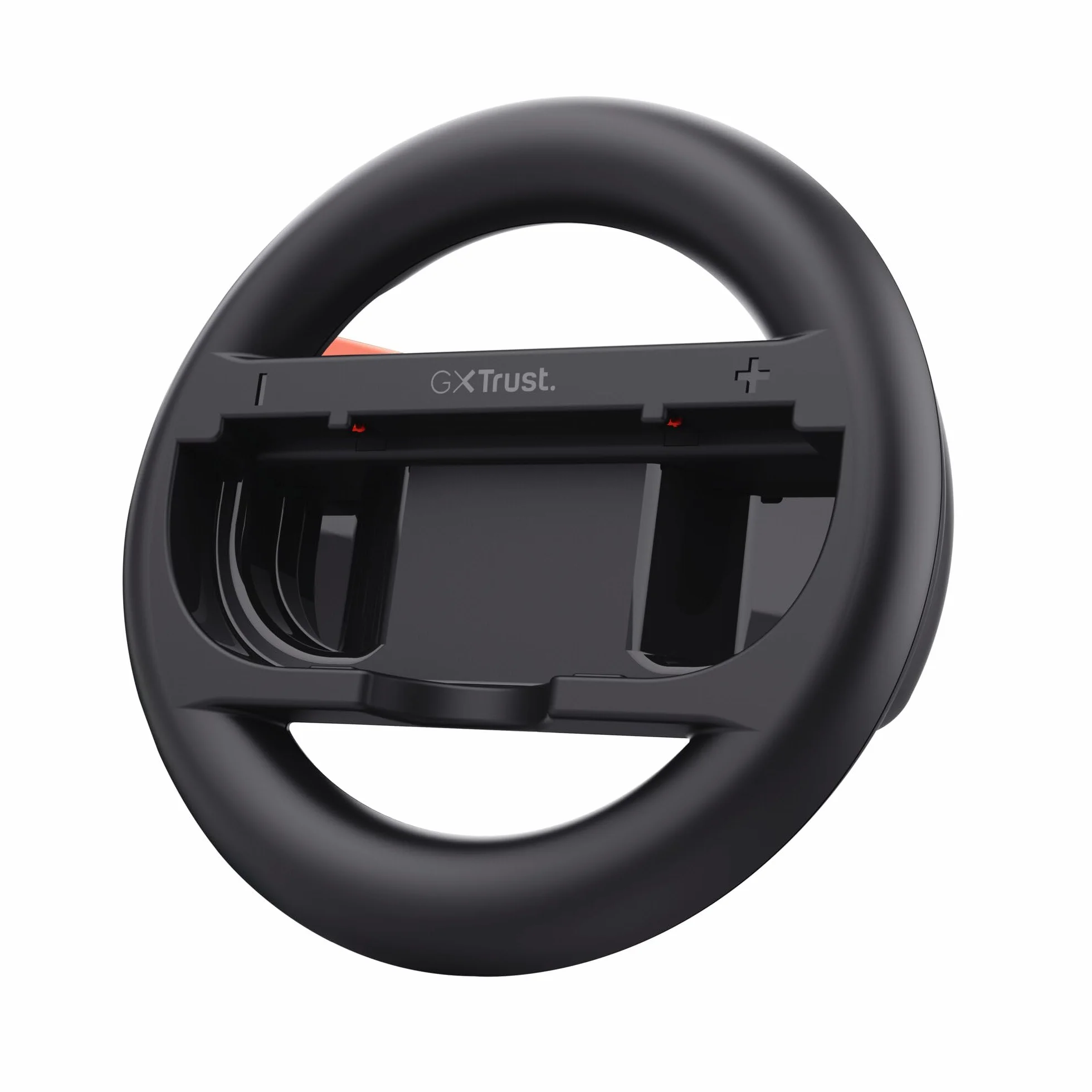 GXTrust Joy-Con Kierownica do Nintendo Switch 2, 2-pak kół wyścigowych, akcesoria do przełączników 2 kontroler do gier wyścigowych Mario Kart World Wyścigowe, Koło wyścigowe, 2 sztuki, czarny