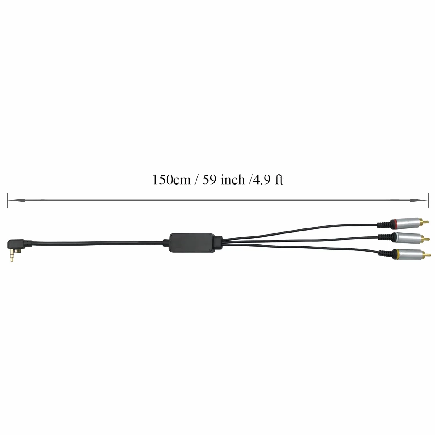 OSTENT AV Audio Video RCA Composite kabel do Sony PSP 2000 Slim to TV