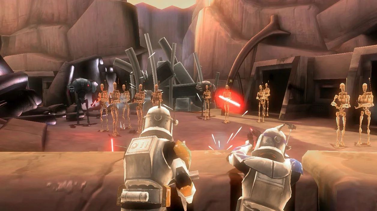 Star Wars The Clone Wars Republic Heroes Game Wii