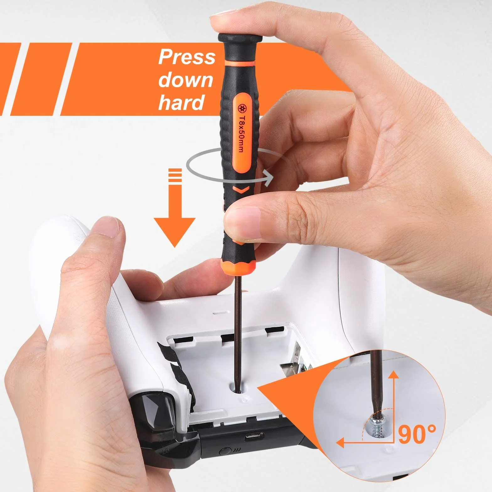 JOREST Zestaw narzędzi do czyszczenia konsoli PS4, PS3, PS5, Xbox One/360, PH0, T6, T8, T10, Torx, śrubokręt zabezpieczający do kontrolera i konsoli, pęseta z łopatkami