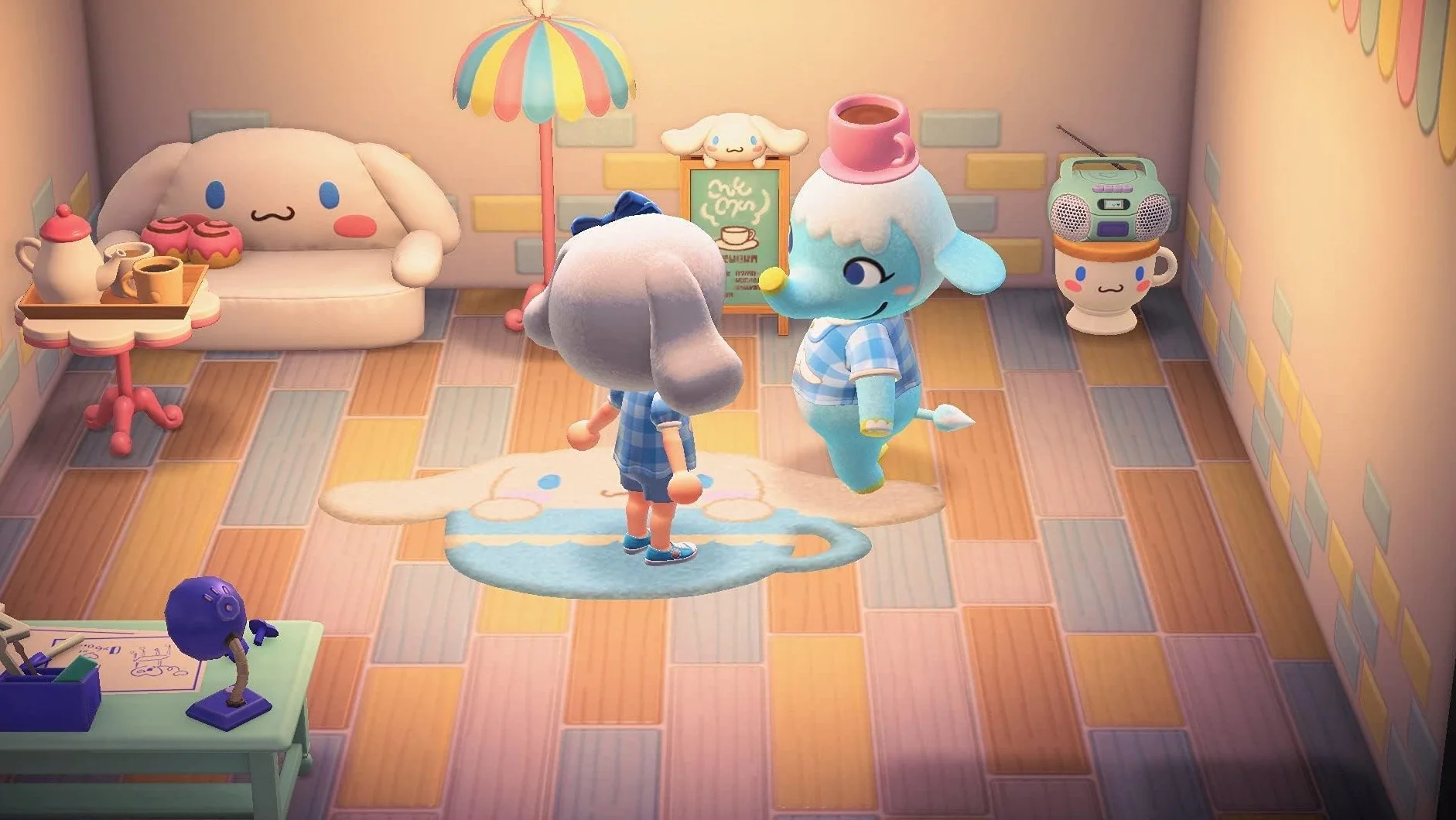 NINTENDO Francja SARL Animal Crossing: Nowy liść - Pakiet powitalny Sanrio - Amiibo 6 kart (Multi), czarny, 2003266