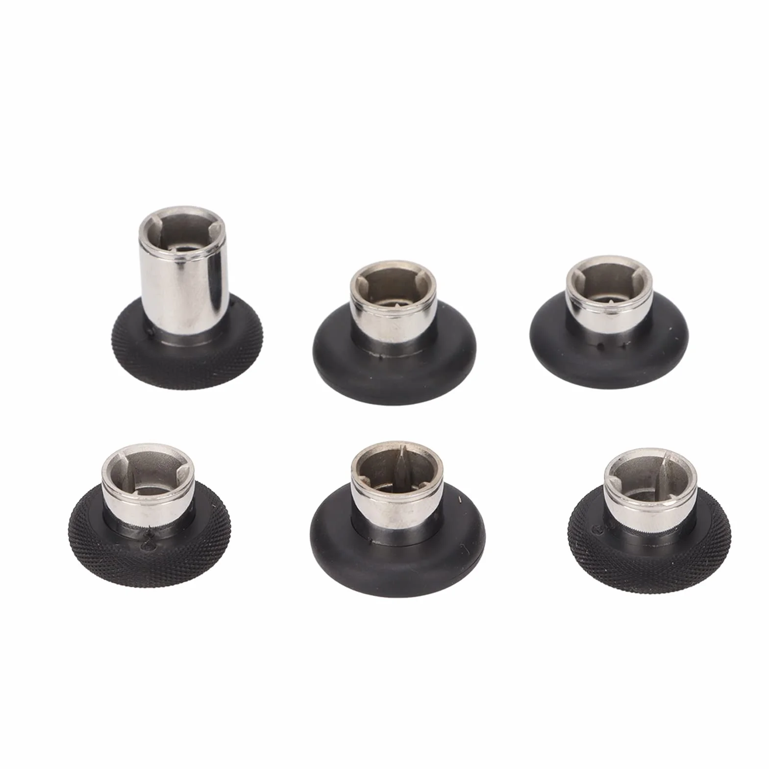 6 Szt. Metalowych Wymiennych Joysticków Konsoli do Xbox One Elite Series 2, 6 Metalowych Modów do Wymiany Joysticków Części Zamienne do Kontrolera Konsoli do Xbox One Elite Series 2 (tylko dla Modelu