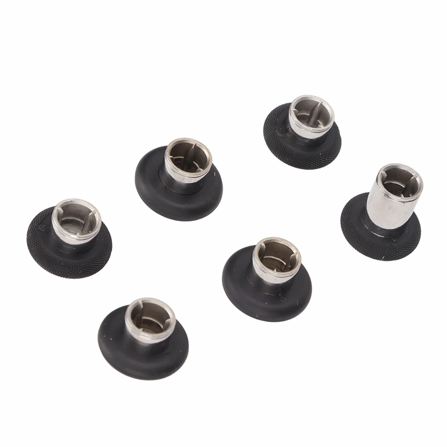 6 Szt. Metalowych Wymiennych Joysticków Konsoli do Xbox One Elite Series 2, 6 Metalowych Modów do Wymiany Joysticków Części Zamienne do Kontrolera Konsoli do Xbox One Elite Series 2 (tylko dla Modelu