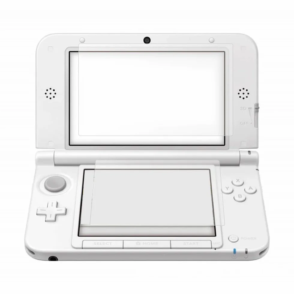 OSTENT Top+spód Clear Screen Protector LCD Film Guard Skin Compatible for Nintendo 3DS LL/XL Pack of 3