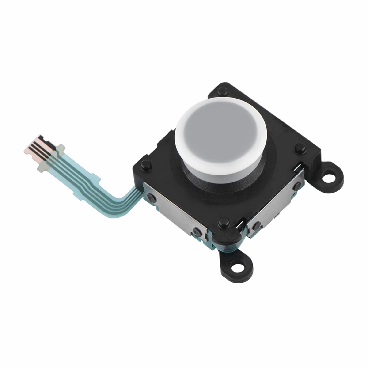 Przycisk joysticka, analogowy moduł kołyskowy część zamienna 3D analogowy moduł przyciskowy do PSV 2000 zapasowy szklany wahacz + drążek analogowy zamiennik drążka analogowego