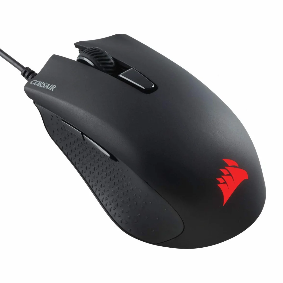 Corsair Harpoon RGB PRO, FPS/MOBA Gaming Mouse, Black, Backlit RGB LED, 12000 DPI, Optical