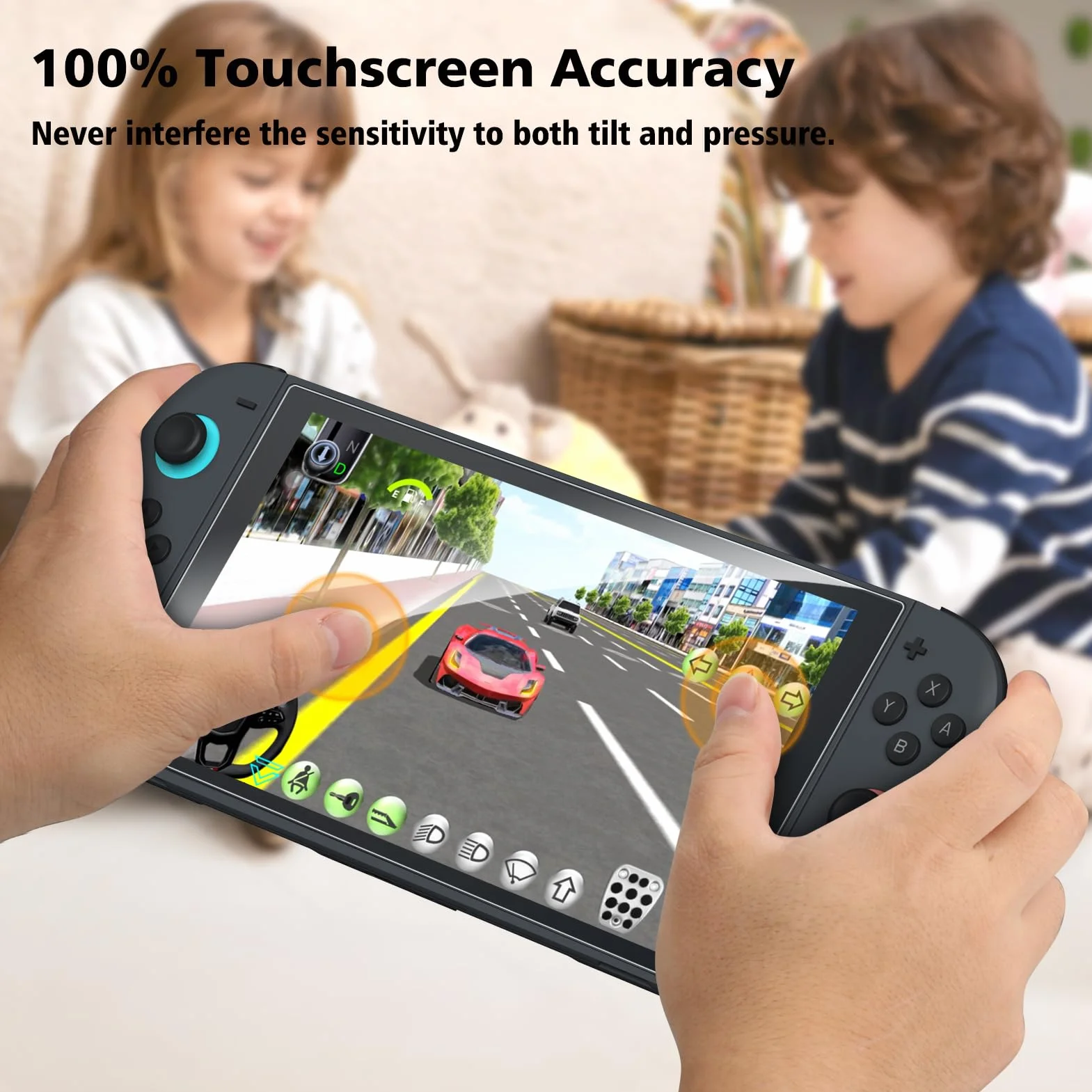 FINTIE 2 sztuki folii ochronnej do Nintendo Switch 2 (2025), przezroczysta HD twardość 9H, odporna na zarysowania, folia ochronna na wyświetlacz, folia ochronna na wyświetlacz, do Switch 2025 ekran