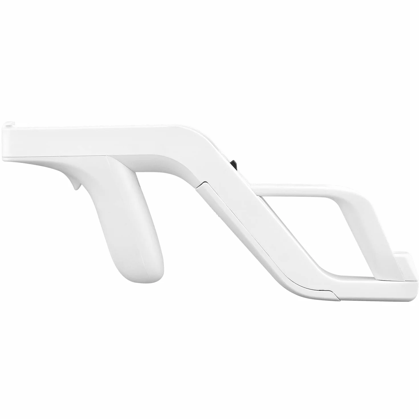 OSTENT Light Gun Załącznik do Nintendo Wii/Wii U Remote Nunchuck Zapper Strzelanki Kolor Biały