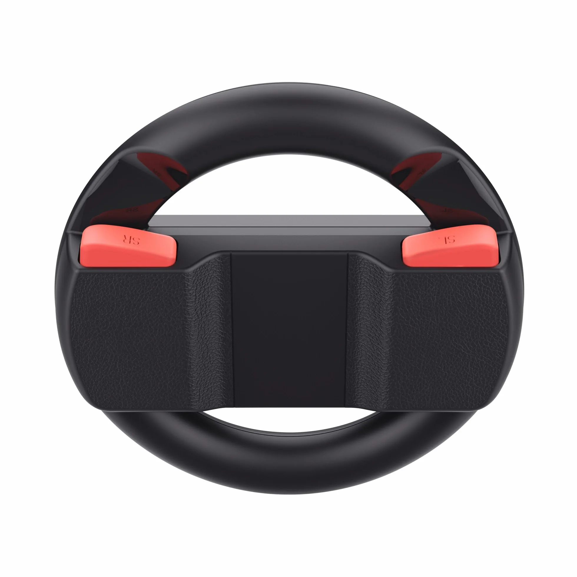 GXTrust Joy-Con Kierownica do Nintendo Switch 2, 2-pak kół wyścigowych, akcesoria do przełączników 2 kontroler do gier wyścigowych Mario Kart World Wyścigowe, Koło wyścigowe, 2 sztuki, czarny