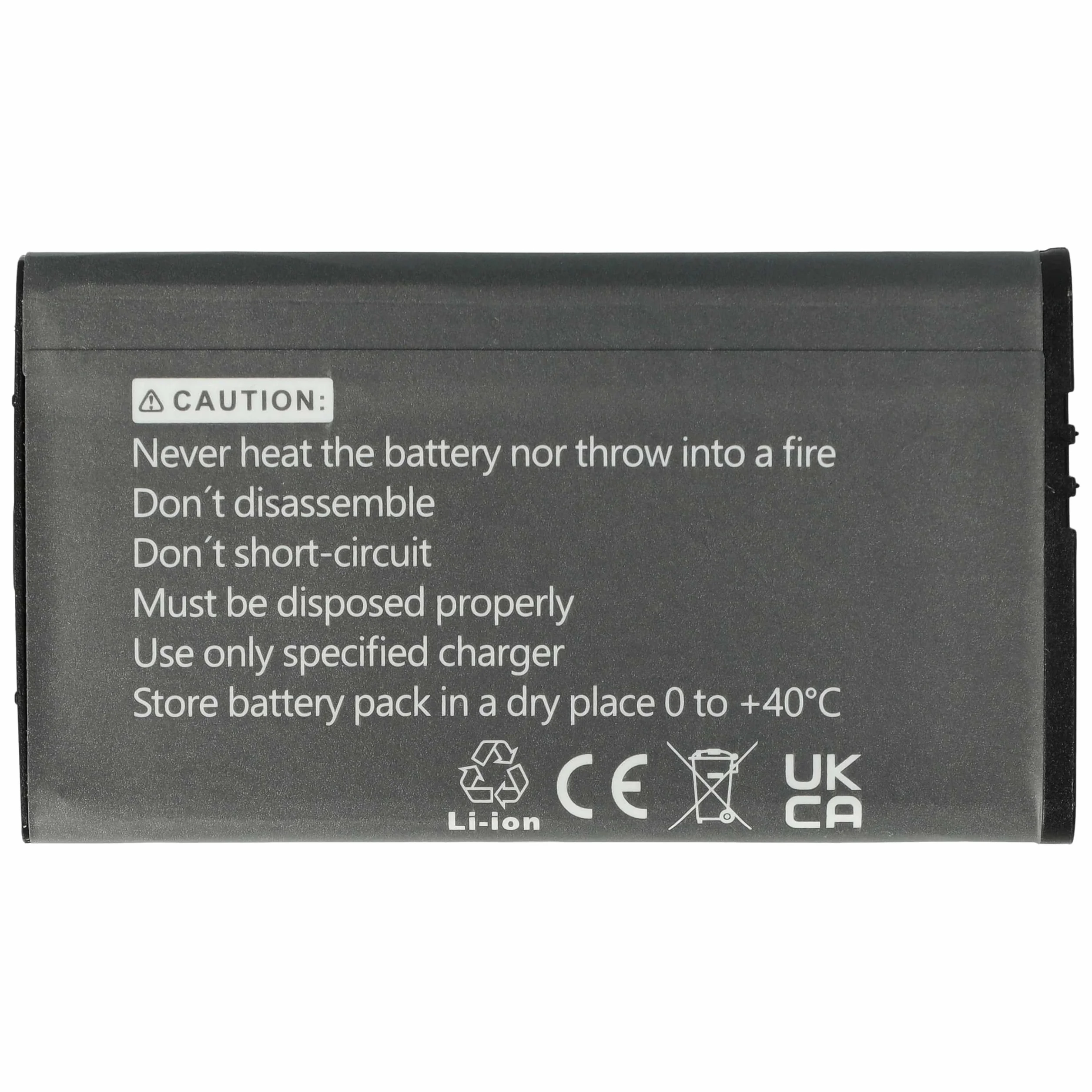 vhbw Bateria kompatybilna z Nintendo 3DS LL, 3DS XL, DS XL 2015, New 3DS XL zamiennik do Nintendo SPR-001, SPR-003, SPR-A-BPAA-CO konsoli do gier (1800 mAh, 3,7 V, litowo-jonowa)