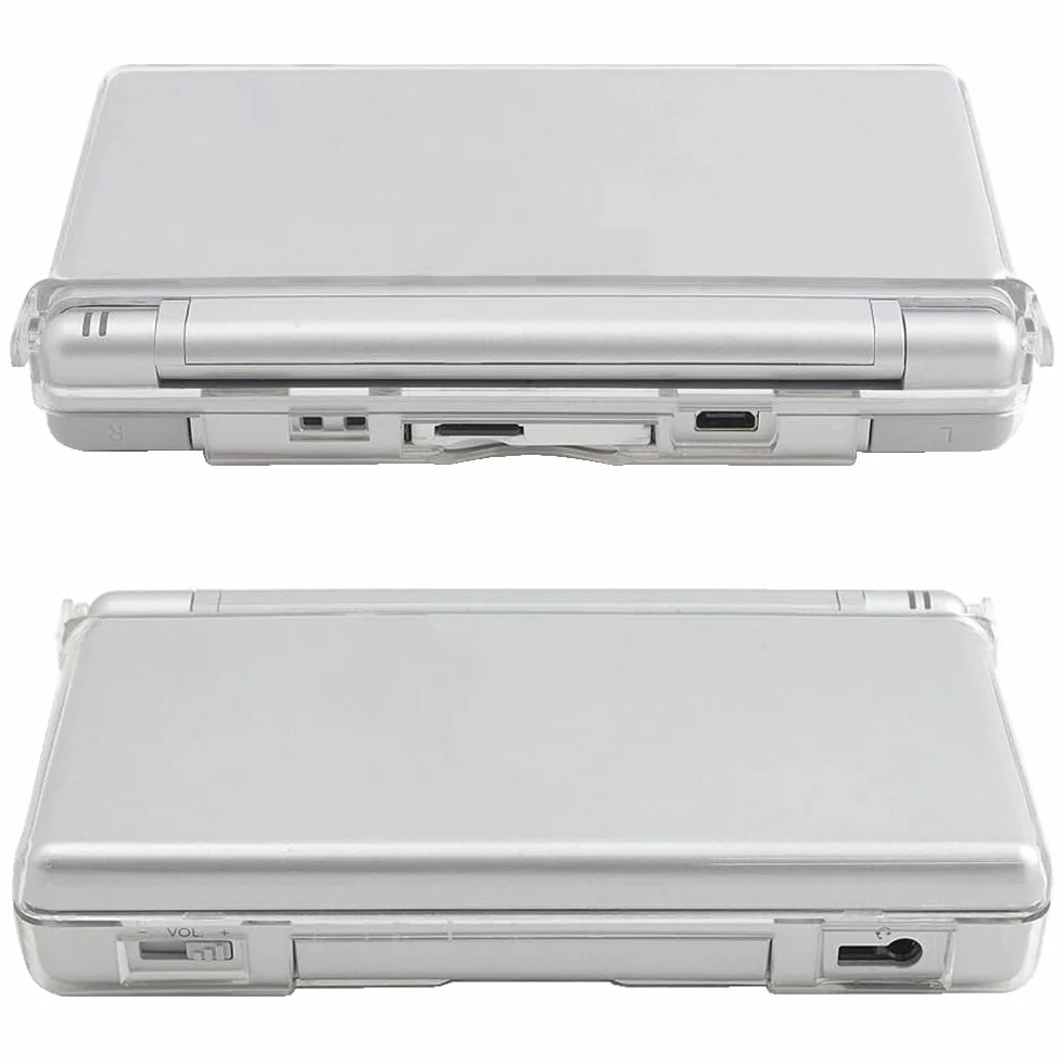 OSTENT Twarde kryształowe etui przezroczysta skórka obudowa do Nintendo DSL NDS Lite NDSL
