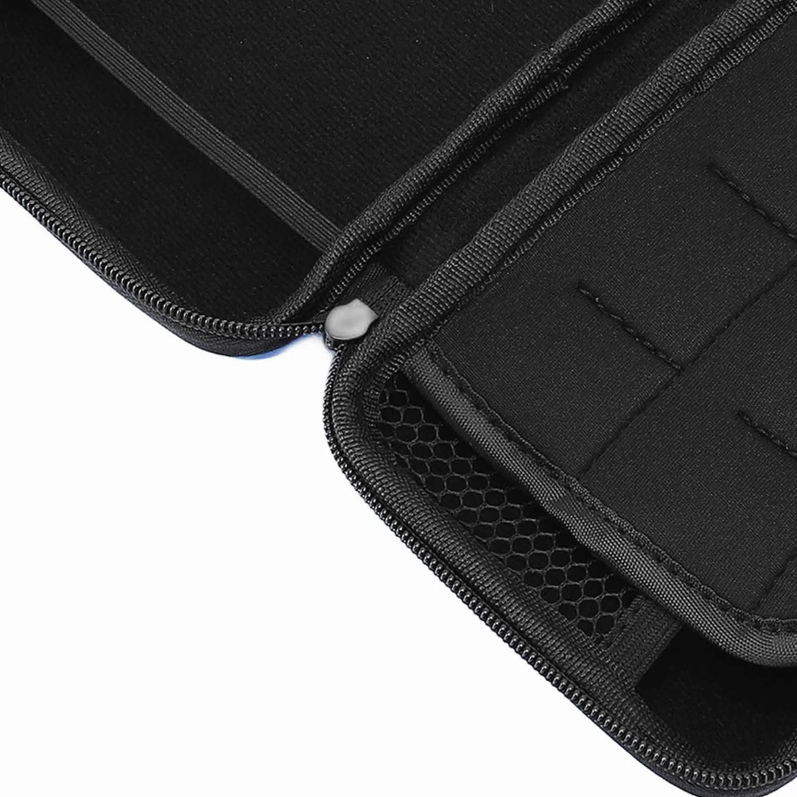 Fafeicy Konsole Gier, Obudowa Podróżna, Przenośne Kieszenie Wewnętrzne -game -game Chonsole Wsparcie Przycisk Wodoodporność dla Nowych 2DS XL (BLUE)