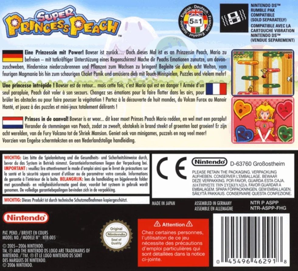 Super Princess Peach: Nintendo