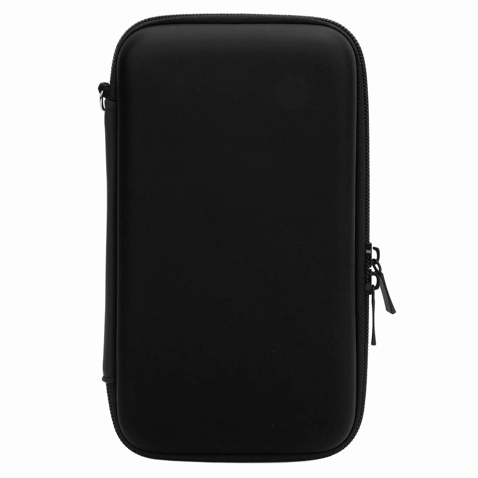 Acouto Etui transportowe do nowego 2DS XL 2DS LL dla nowego 3DS 3DS z 8 gniazdami twarda obudowa podróżna etui na akcesoria do konsoli jest to 68 x 39 x 16 cali, czarne, swobodny