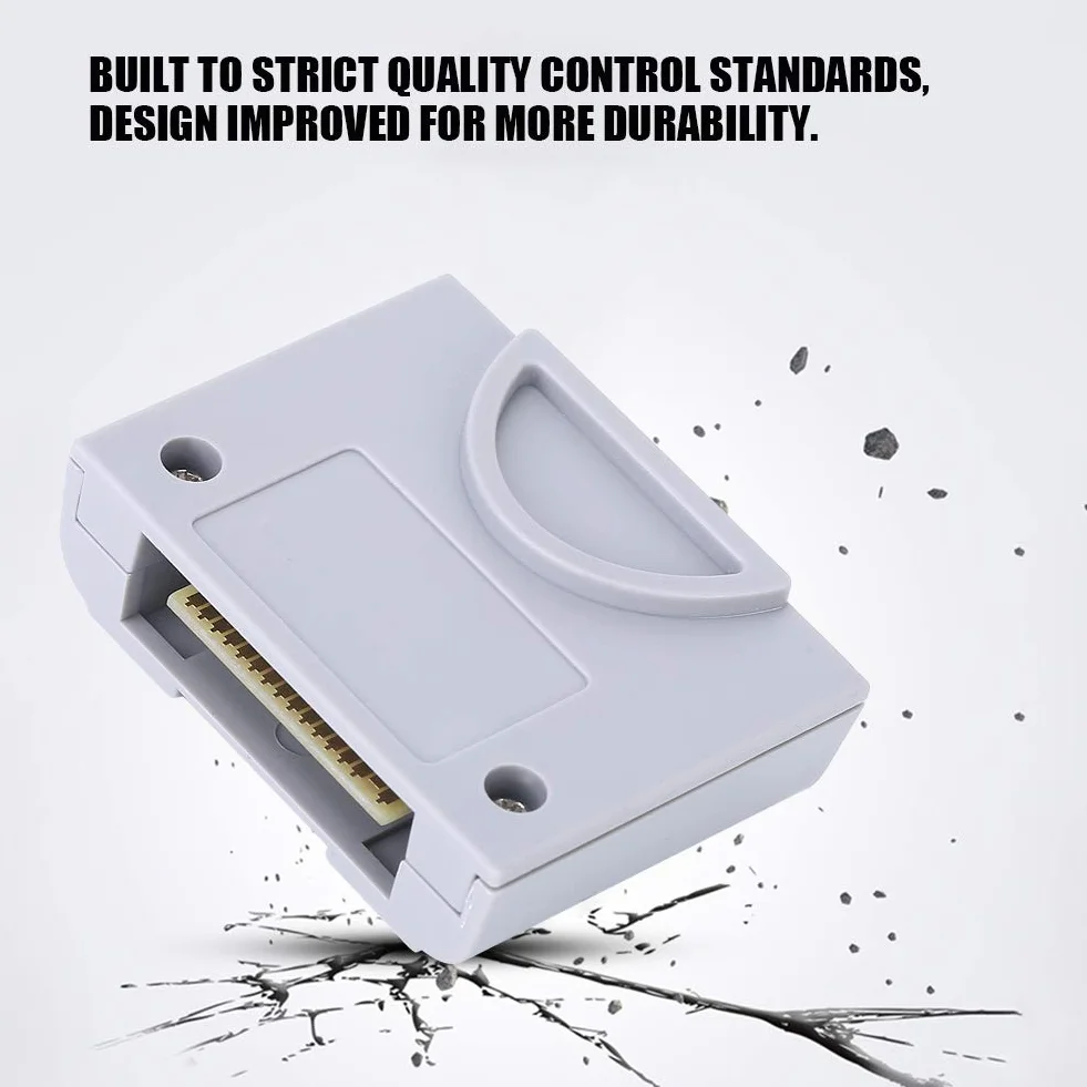 Karta pamięci do N64, ASHATA 256 KB wymienna karta pamięci do kontrolera konsoli do gier N64, plug & play, wodoodporna i przeciwporostowa