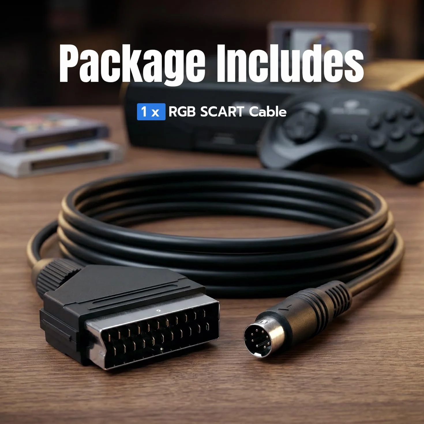 Kabel Kabel do telewizora RGB, ołowiany do Sega Saturn Console