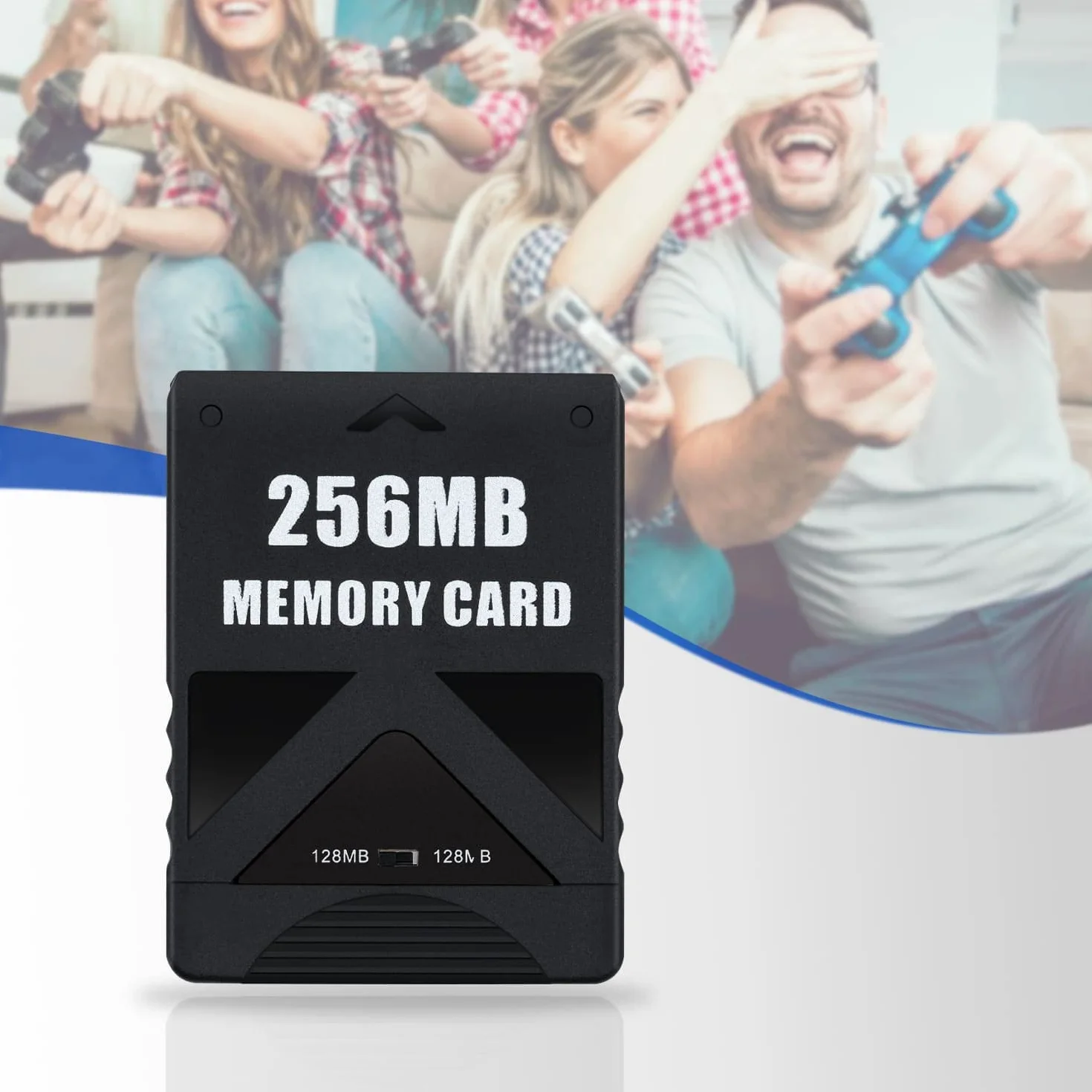 Mcbazel Karta pamięci 256 MB dla graczy do konsoli PS2/ PS2 Slim