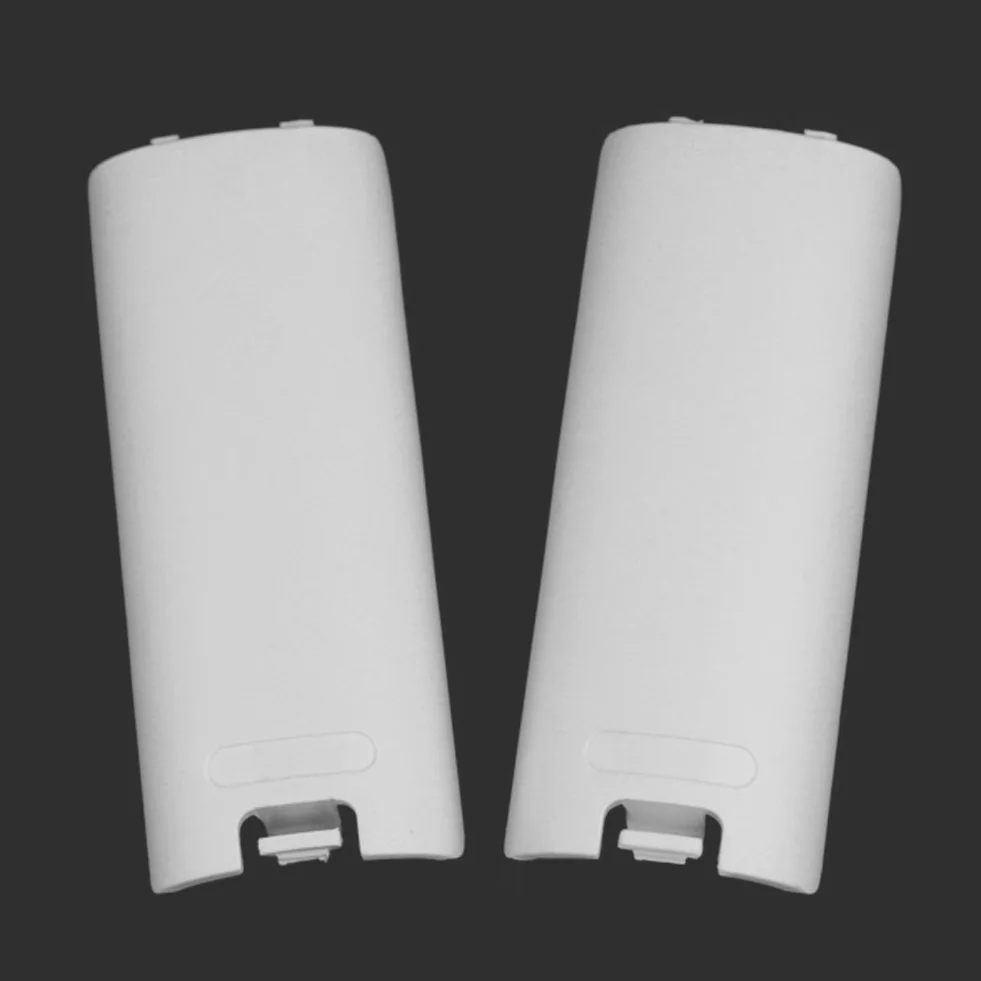 2 szt. nowa osłona tylnej klapy baterii do pilota Nintendo Wii biała