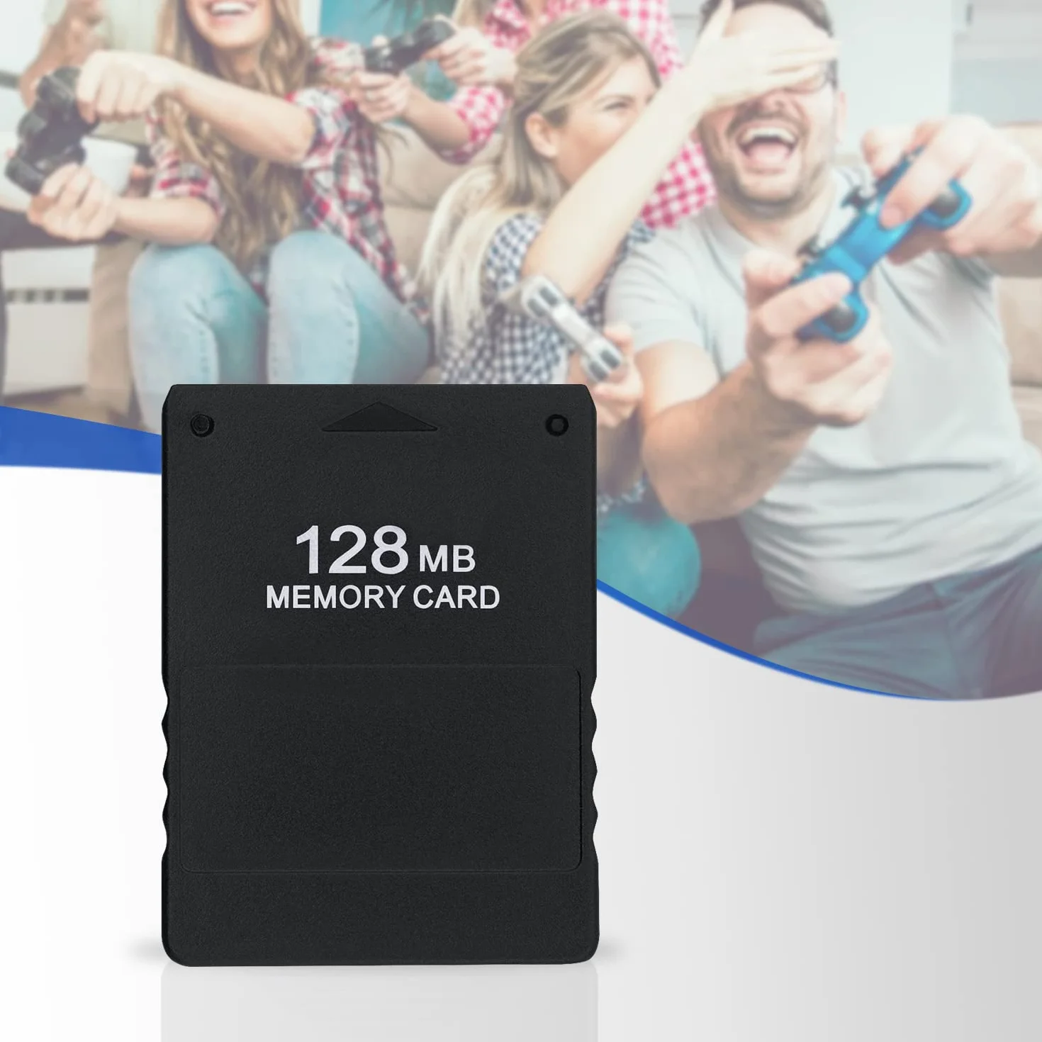 Mcbazel Tarjeta de memoria para juegos de 128 MB para la consola PS2/ PS2 Slim
