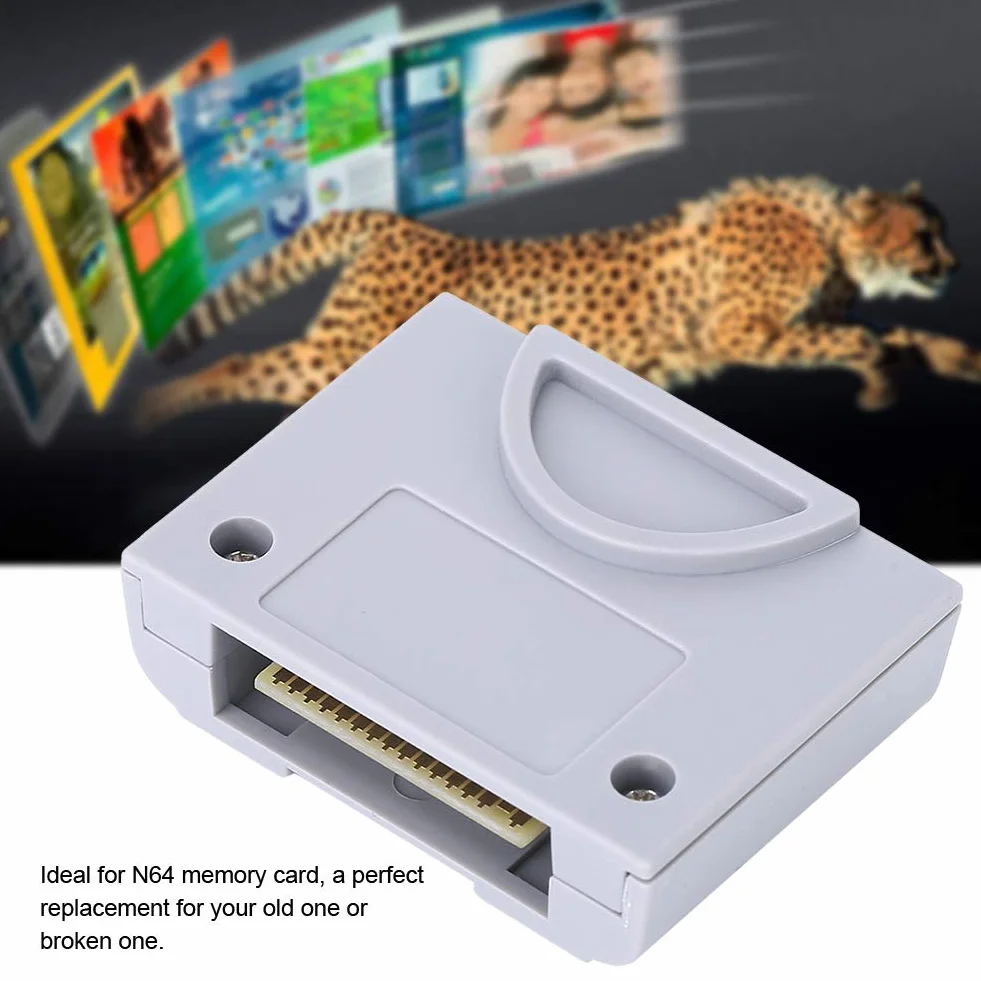 Xpansion Pack 64 Pak Wcw Kontroler do Gier Kontrolery Genie do Konsoli Joypad, Karty SD, Wymienna Karta Pamięci 256Kb do Kontrolera Konsoli do Gier N64 Plug and