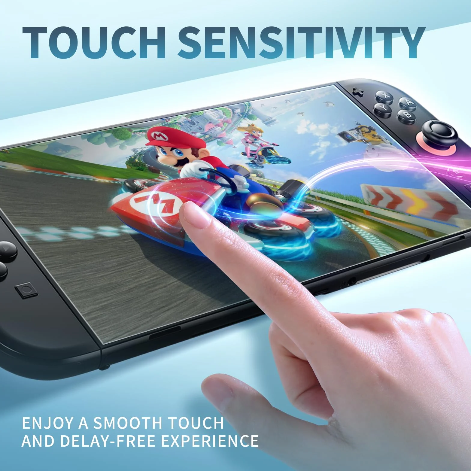 Tixlux 3 sztuki ochrony wyświetlacza do Switch 2 – odporna na zarysowania, bez pęcherzyków powietrza, wysoka przejrzystość, łatwy montaż
