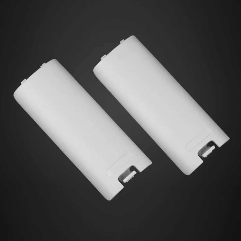 2 szt. nowa osłona tylnej klapy baterii do pilota Nintendo Wii biała
