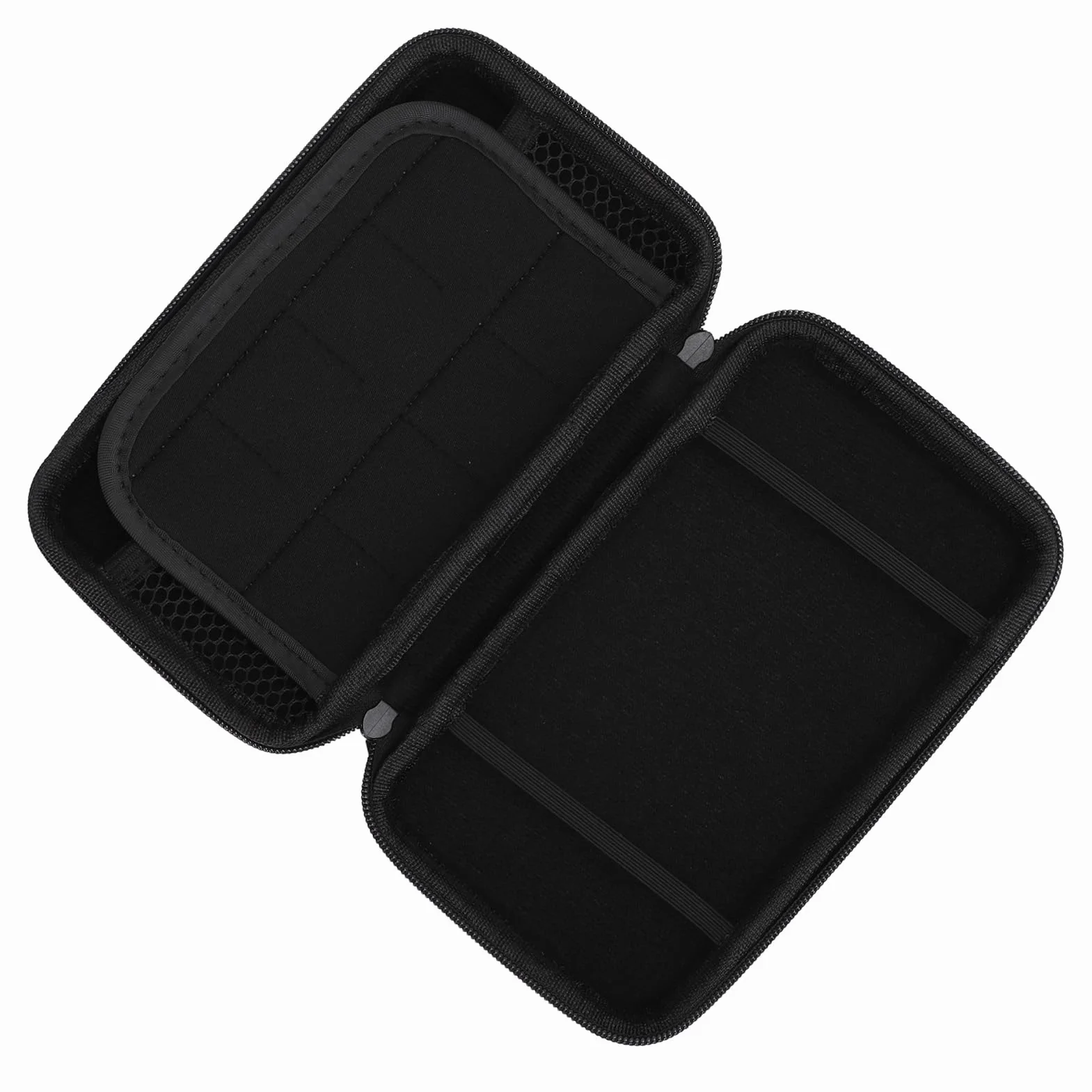 Etui Culnflun do 2DS XL, 2DS LL, New 3DS, twarda powłoka EVA, podróżne etui z 8 przegródkami na karty do gry, wstrząsoodporne, pyłoszczelne etui ochronne na konsolę z paskiem na (-2610240283214)