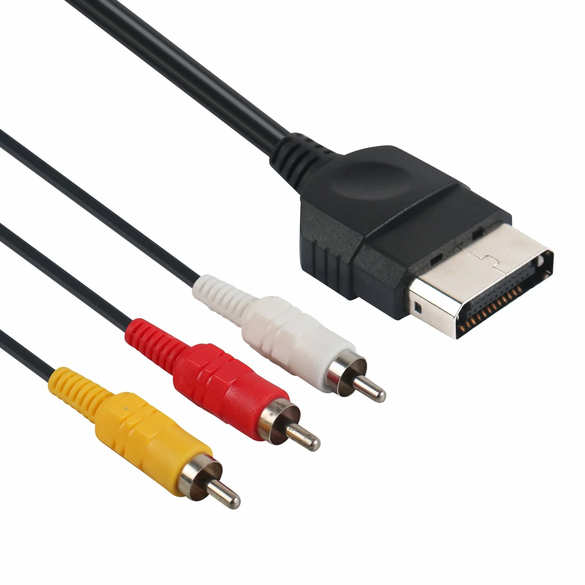 AMATHINGS Composite kabel AV do oryginalnego Xbox (Classic 2002) – 1,8 m kabel przyłączeniowy RCA cinch TV (żółty/biały/czerwony) – gra w stylu retro bez zakłóceń obrazu – dokładnie dopasowany do