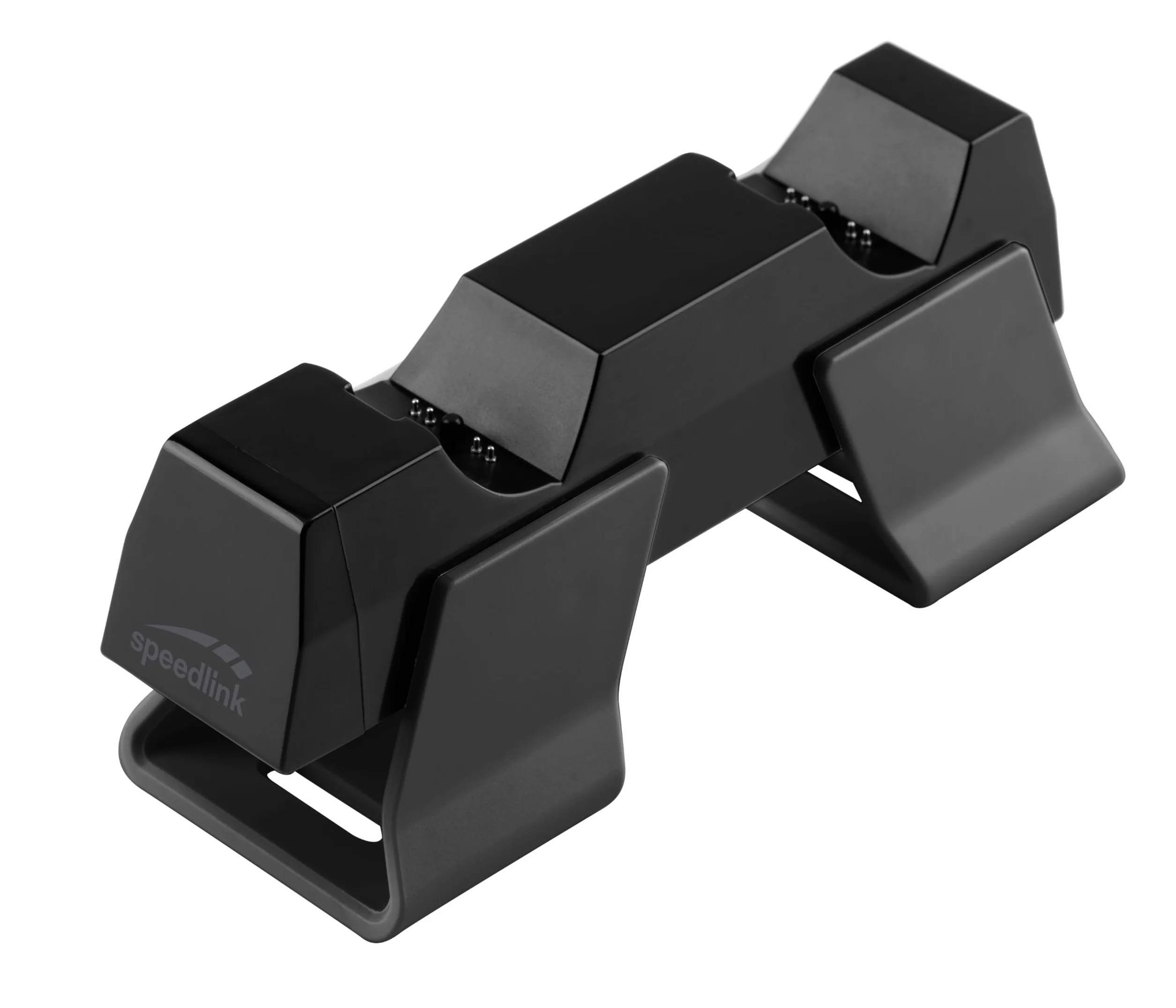 Speedlink Ładowarka USB TWINDOCK - stacja ładująca do kontrolerów PS5, do dwóch oryginalnych kontrolerów PS5 jednocześnie, funkcja szybkiego ładowania, kompatybilna z DualSense, czarna