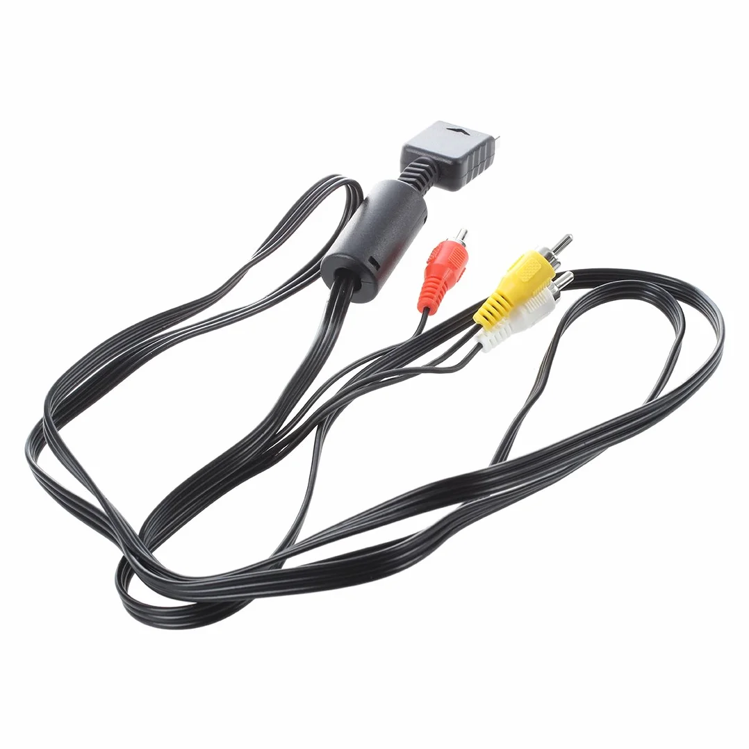 Kabel - SODIAL(R) 1.5M Kabel audio wideo RCA AV firmy Sony PS2 + PS3 Sony Playstation TV