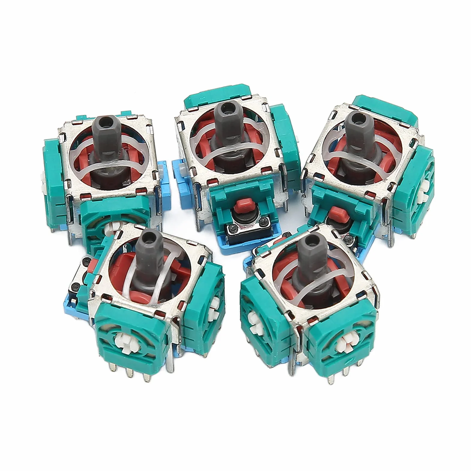 5 Szt. Joystick 3D na PS5, Profesjonalna Wymiana Kontrolera do Gier 3D Joystick Analog Stick Moduł na Kontroler do Gier PS5